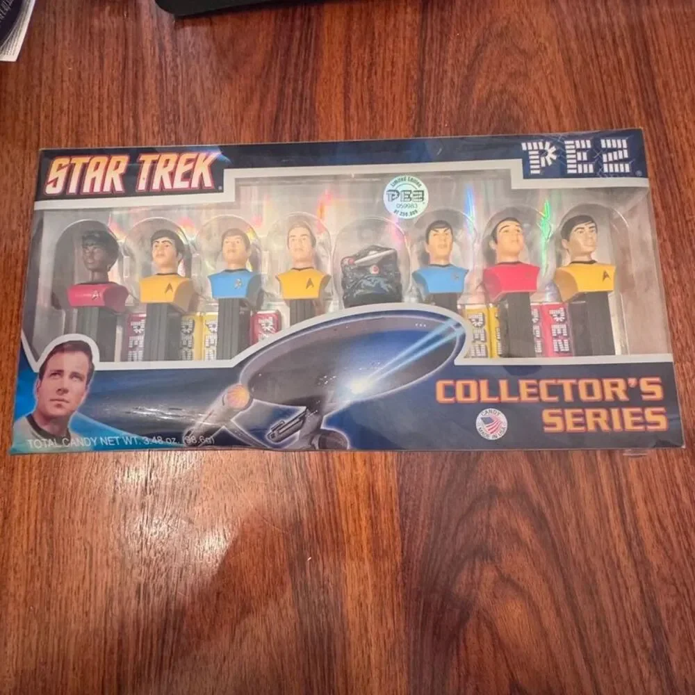 The 2008 Pez Star Trek Limited Edition Collector's Series Set Sealed